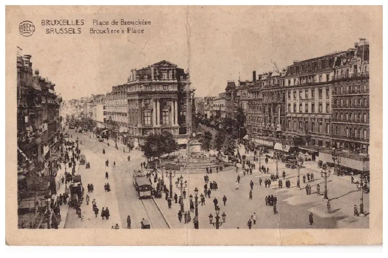 Bruxelles - Place de Brouckère Vers 1935