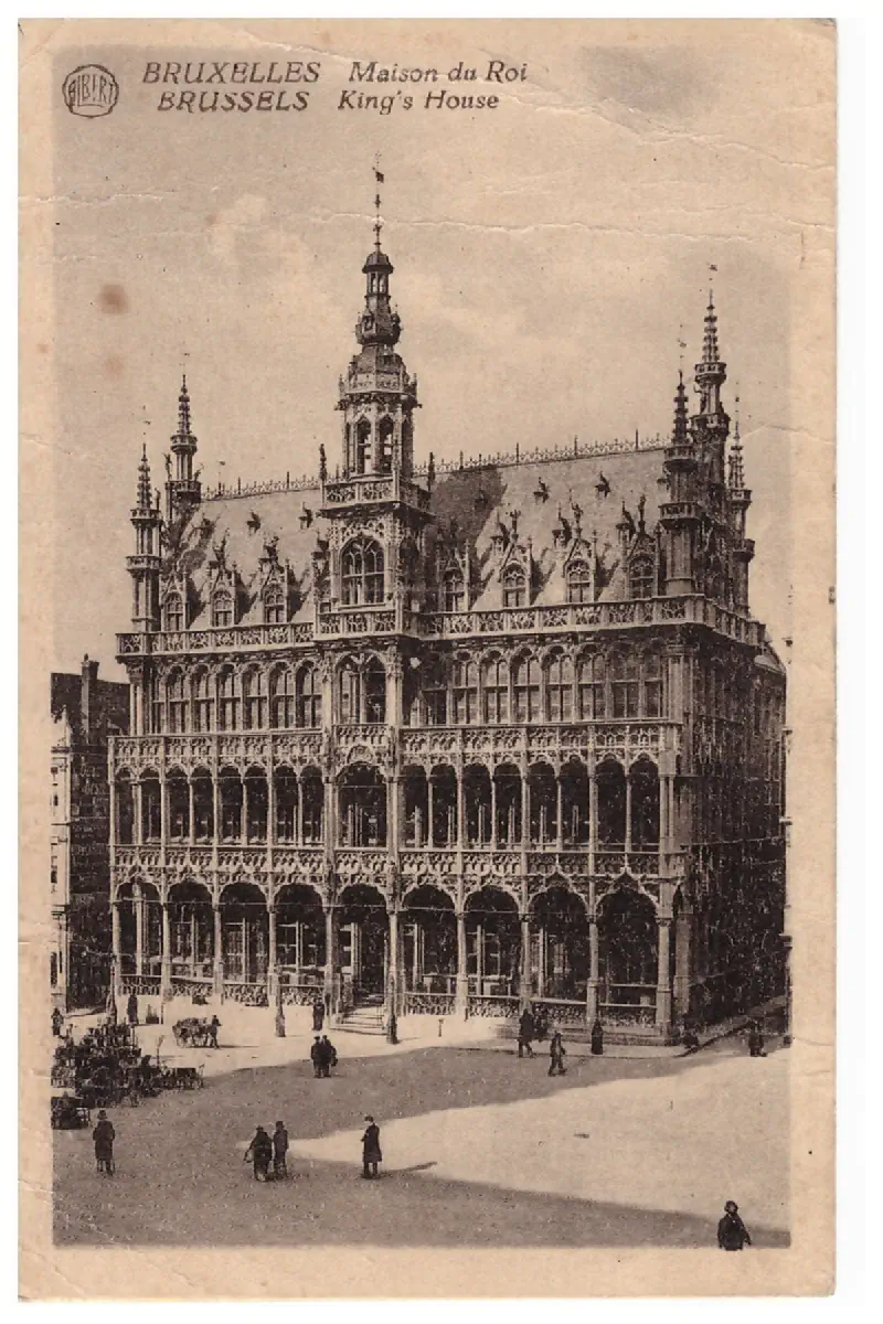 Bruxelles - Maison du Roi Vers 1935