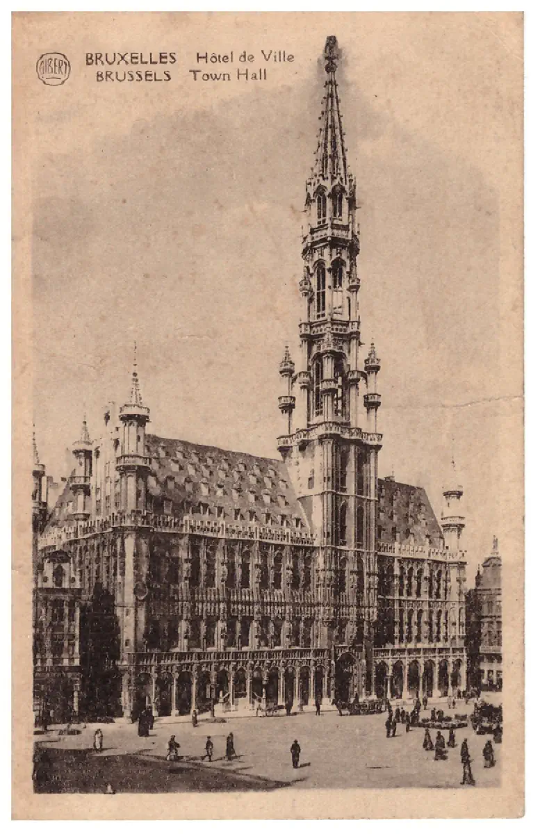 Bruxelles - Hôtel de ville Vers 1935