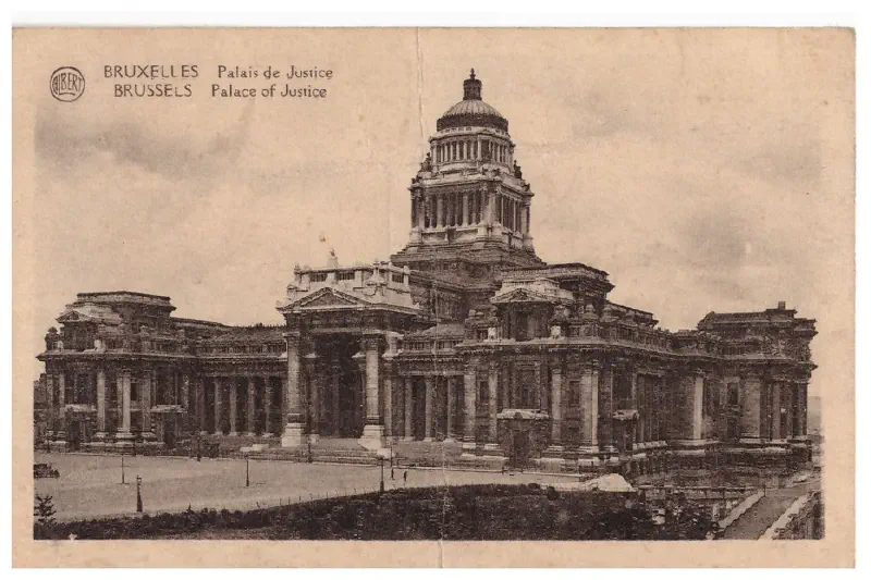 Bruxelles - Palais de justice Vers 1935