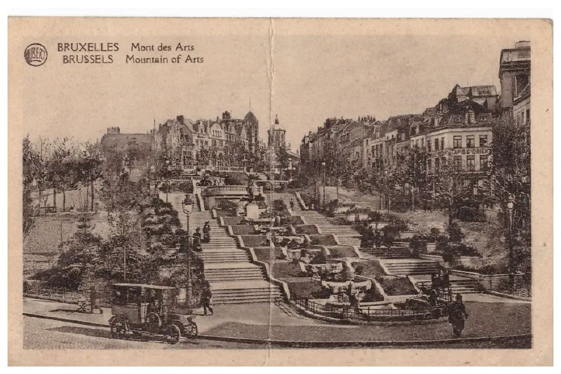 Bruxelles - Mont des Arts Vers 1935