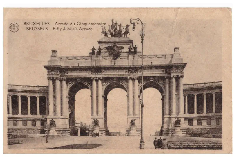 Bruxelles - Arcade du cinquantenaire Vers 1935