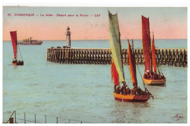Dunkerque - La jetée Vers 1935