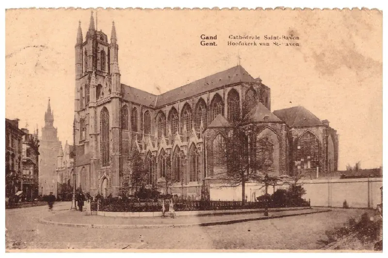 Gand - Cathédrale Saint Ravon Vers 1935