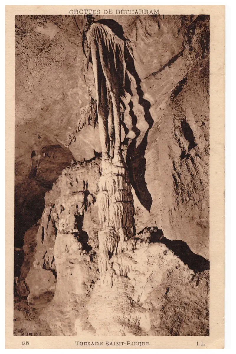 Lourdes - Grottes de Bétharam - torsade de St Pierre Vers 1935