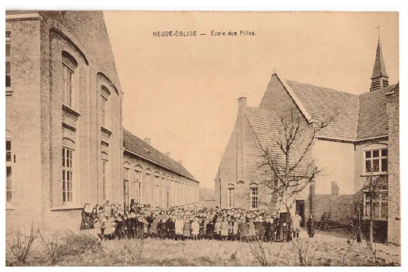 Neuve-Eglise - Ecole des filles Vers 1935