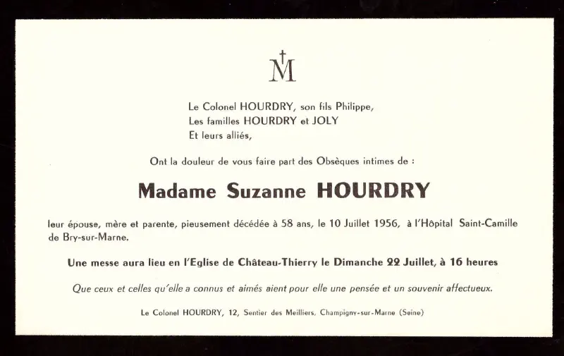 Suzanne JOLY 10/07/1956