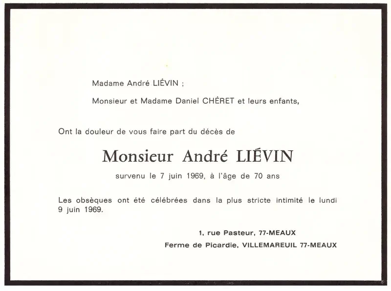 Andre LIEVIN 07/06/1969