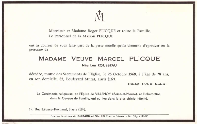 Lea ROUSSEAU 25/10/1968