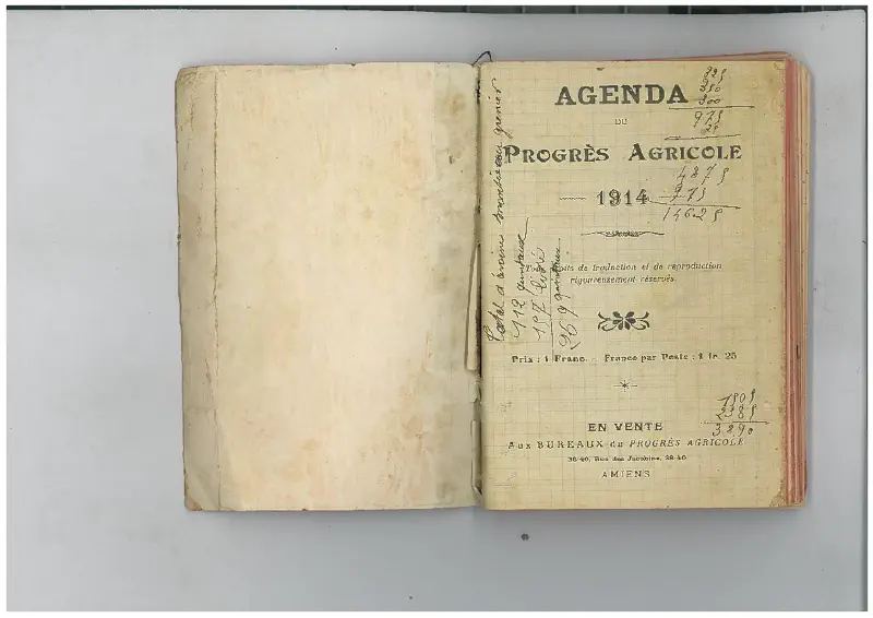 Journal - juillet 1914