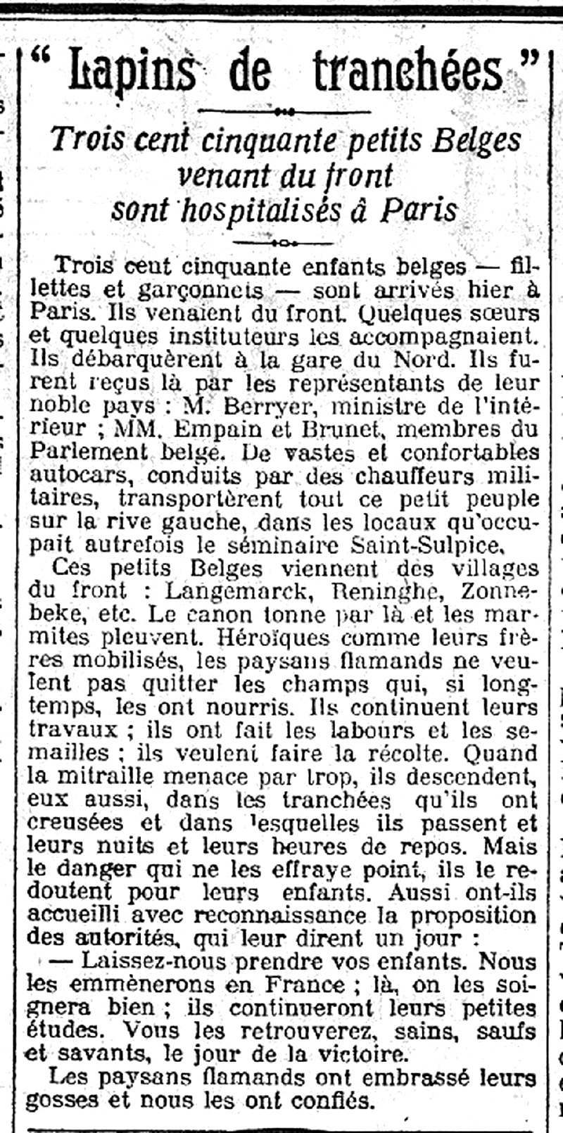 Le Matin 19/05/1915