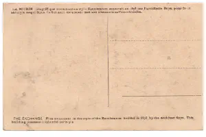 Bruxelles - La Bourse Vers 1935