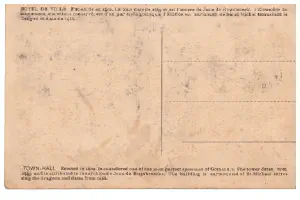 Bruxelles - Hôtel de ville Vers 1935