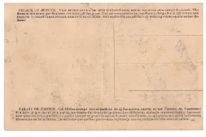 Bruxelles - Palais de justice Vers 1935