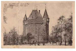 Bruxelles - Porte de Hal Vers 1935