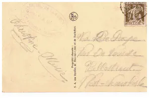 Han sur Lesse - La salle des draperie Vers 1935