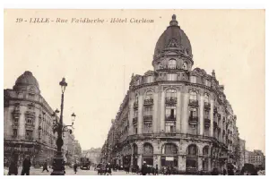 Lille - Rue Faidherbe - Hôtel Carlton Vers 1935