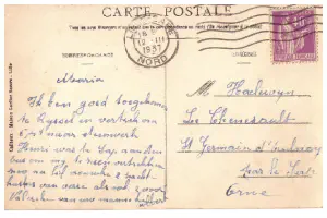 Lille - L'hôtel de ville - Le beffroi Vers 1935