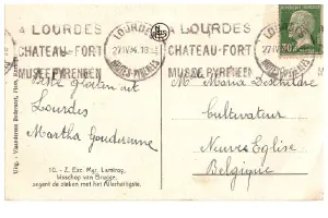 Lourdes - Son Exc. Mgr Lamiroy Vers 1935