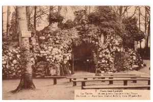 Oostacker - La grotte Vers 1935