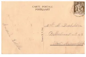 Oostacker - La grotte Vers 1935