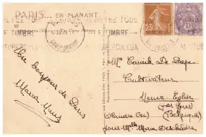 Paris - Avenue de l'Opéra Vers 1935