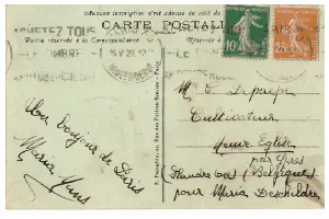 Paris - Le boulevard et les portes St Martin et St Denis Vers 1935