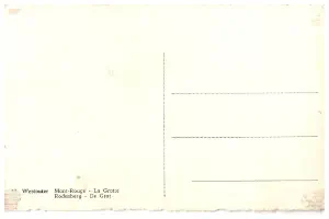 Westouter - Mont Rouge - La grotte Vers 1935