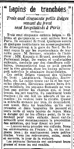 Le Matin 19/05/1915