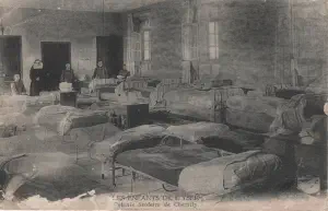 Carte postale des colonies de l'Yser à Chevilly Larue