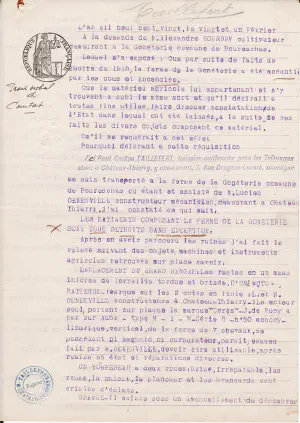 PV de constat-21/02/1920 1/3