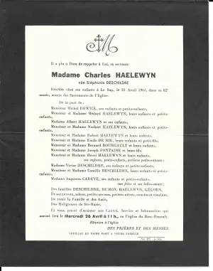 Stephanie DESCHILDRE 21/04/1961