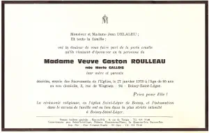 Marie GALLOIS 27/01/1970