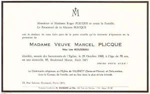 Lea ROUSSEAU 25/10/1968