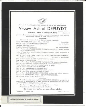 Pharaïlde VANDEVOORDE 10/02/1959