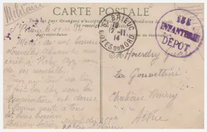 carte du 11/11/1914