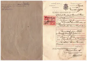 Carnet de mariage Albert HAELEWYN - Maria DESCHILDRE
