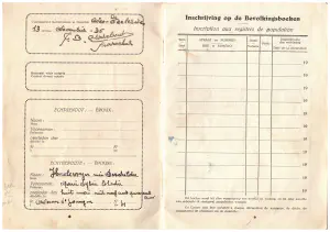 Carnet de mariage Albert HAELEWYN - Maria DESCHILDRE