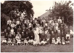 Hubert GALLOIS - ANdréa HAELEWYN 10 août 1964